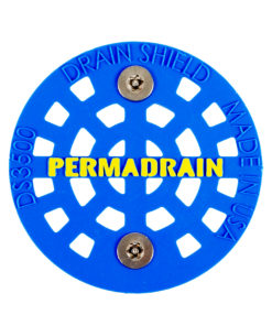 DrainShield locking commercial drain strainer
